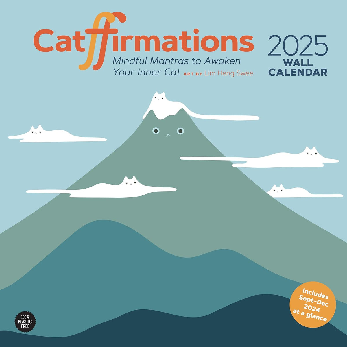 Catffirmations 2025 Wall Calendar Chronicle Books