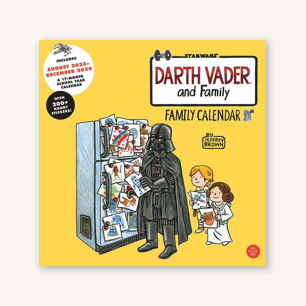 Star Wars Darth Vader and Family 2024 Family Wall Calendar Chronicle