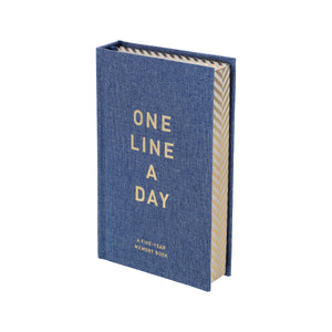 Denim One Line A day