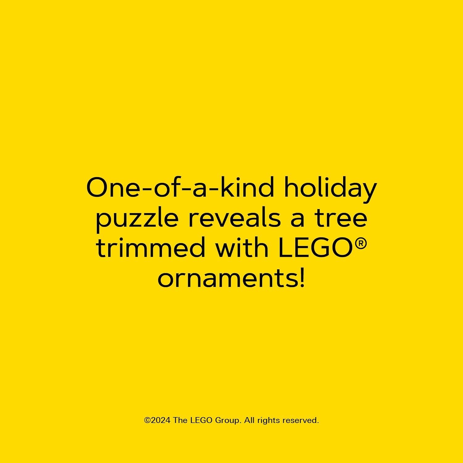 LEGO Christmas Tree Puzzle