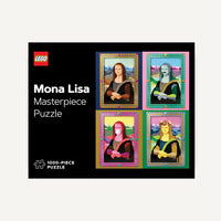 LEGO® Masterpiece Puzzle: Mona Lisa 1000-Piece Puzzle