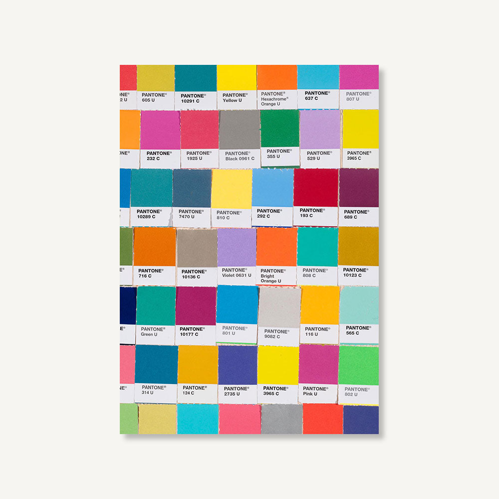 Pantone Color Book Art Print