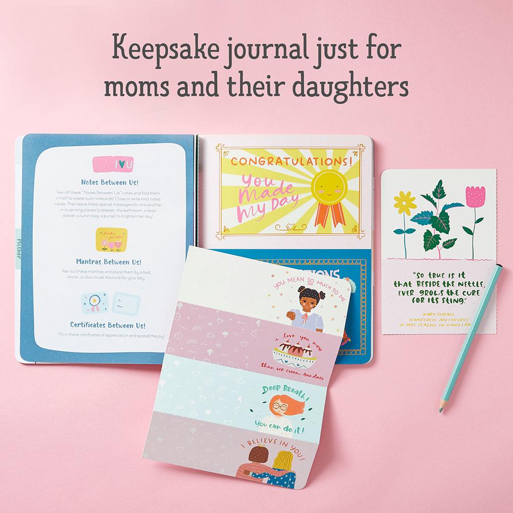 Just Between Us My Mom: An Activity Journal for Teen Girls and Moms, Diary for Tween Girls Just Between Us: Mother and Daughter Journal with 129 Pages By 6x9 [Book]