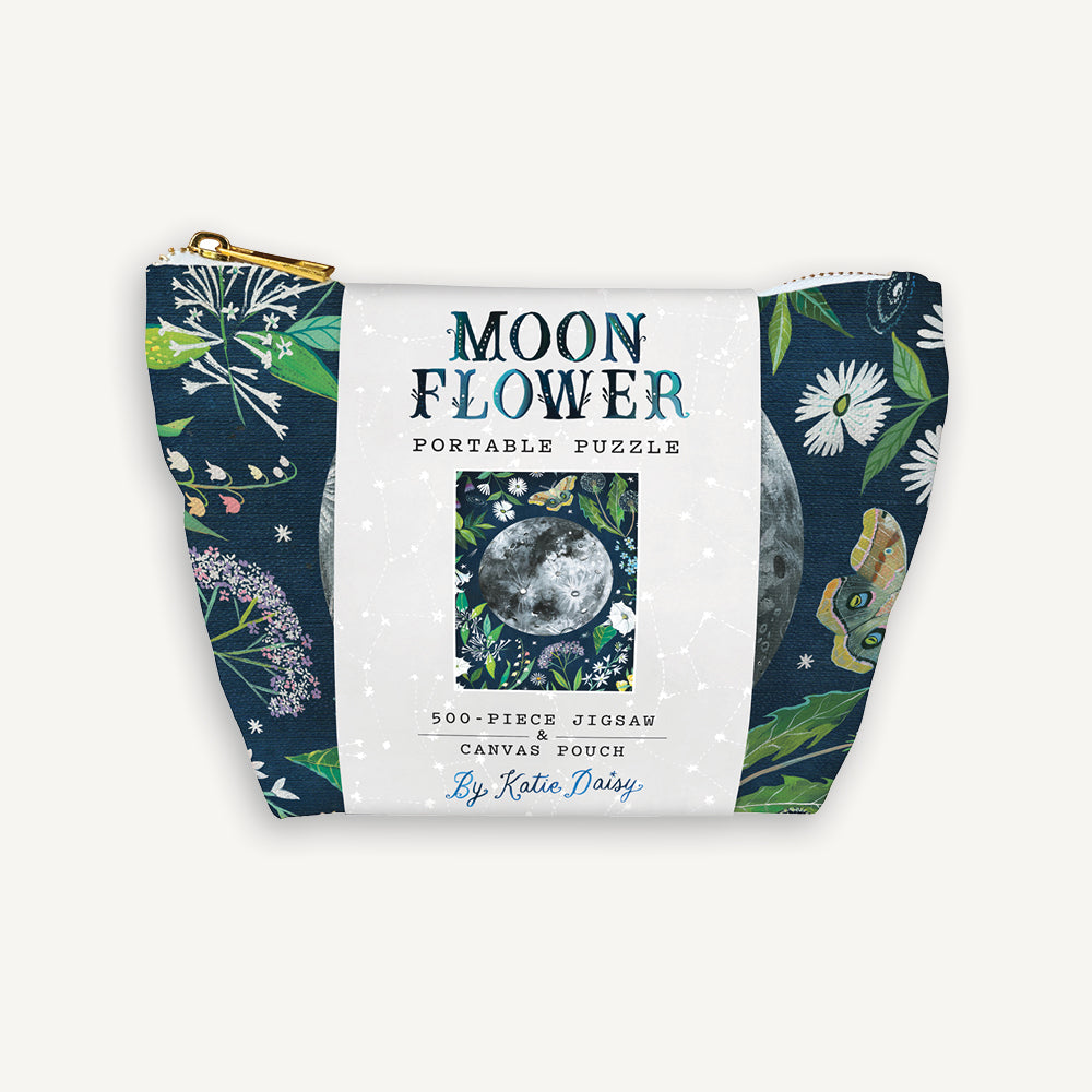 Puzzle portable Moonflower dans une pochette en toile -  France